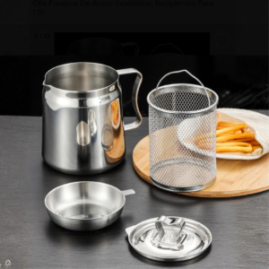 Olla Freidora Con Canasta